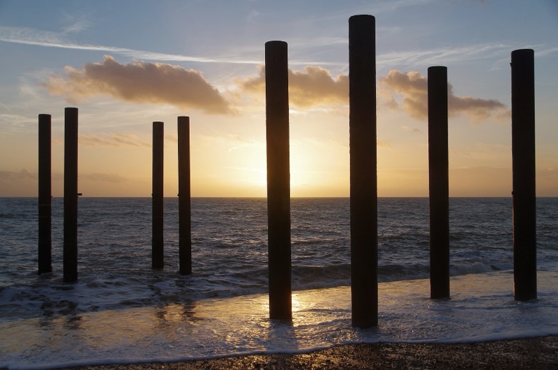 Brighton's West Pier, England