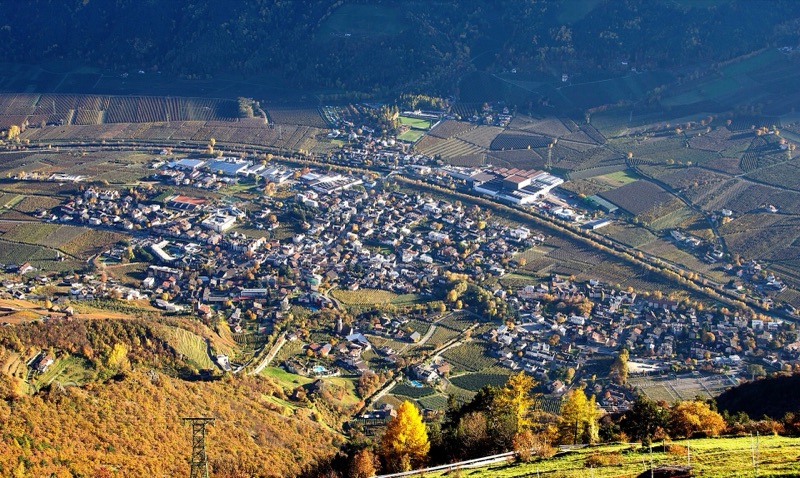 Naturns - Naturno top view