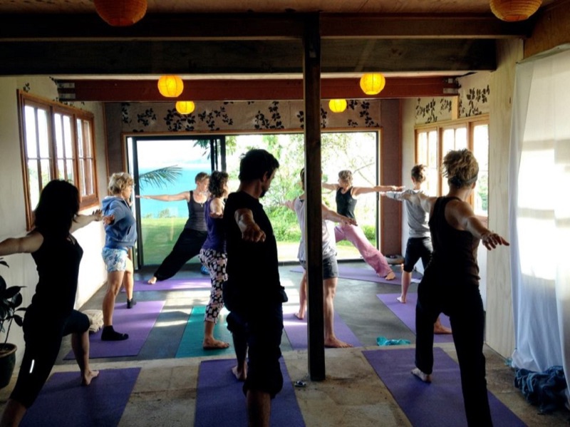 Solscape's first yoga sessions for 2012